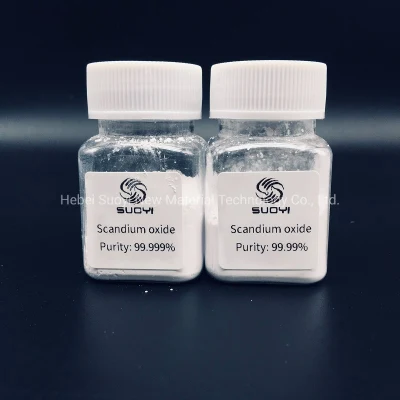 Migliori vendite dell'ossido di scandio puro Scandia Sc2o3 4n 99,999% di elevata purezza